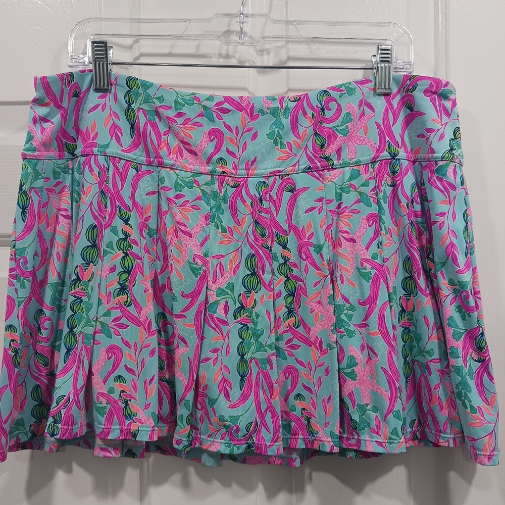 Lilly Pulitzer Luxletic Annora Skort XL